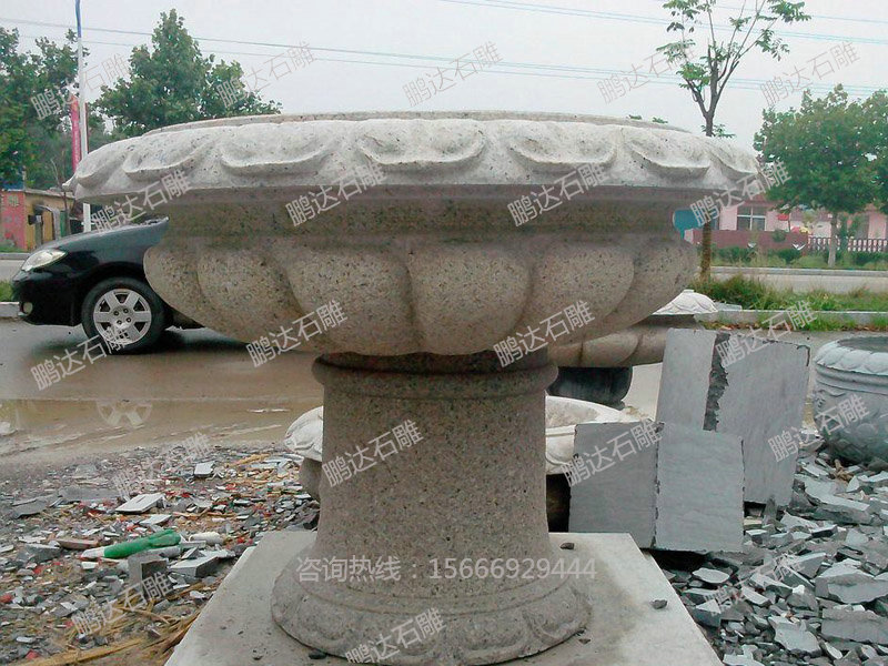 石雕噴泉