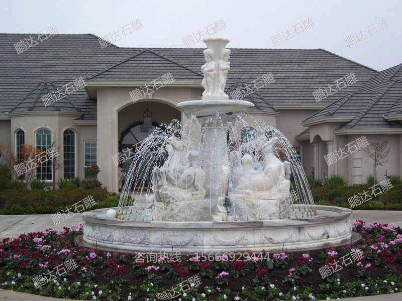 石雕噴泉