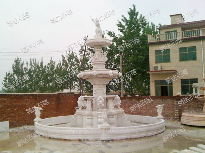 石雕噴泉