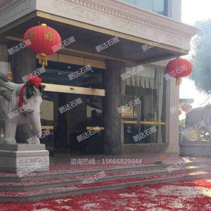 石雕大象安裝案例